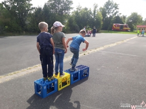 Spiel und Spaß beim Ferienprogramm der Feuerwehren